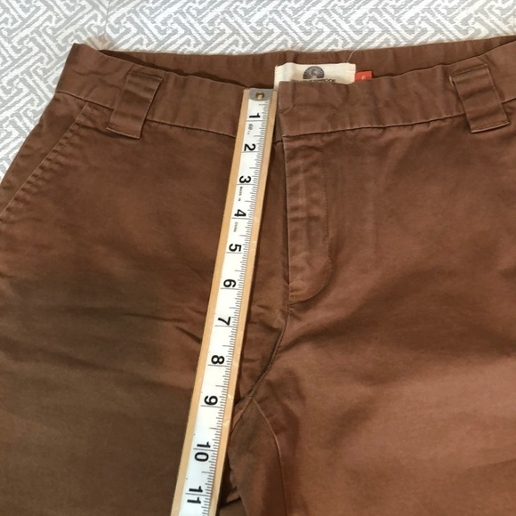 Weatherproof Brown Cuffed Capris 6 - Picture 6 of 8